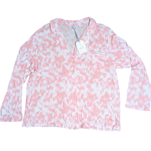 Van Winkle & Co- Pink Icing - Pajama TOP ONLY - Size XL - Super Soft - Picture 1 of 7